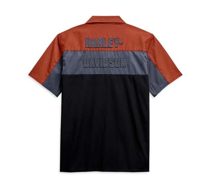SHIRT-WOVEN,COLORBLOCK 99080-20VM