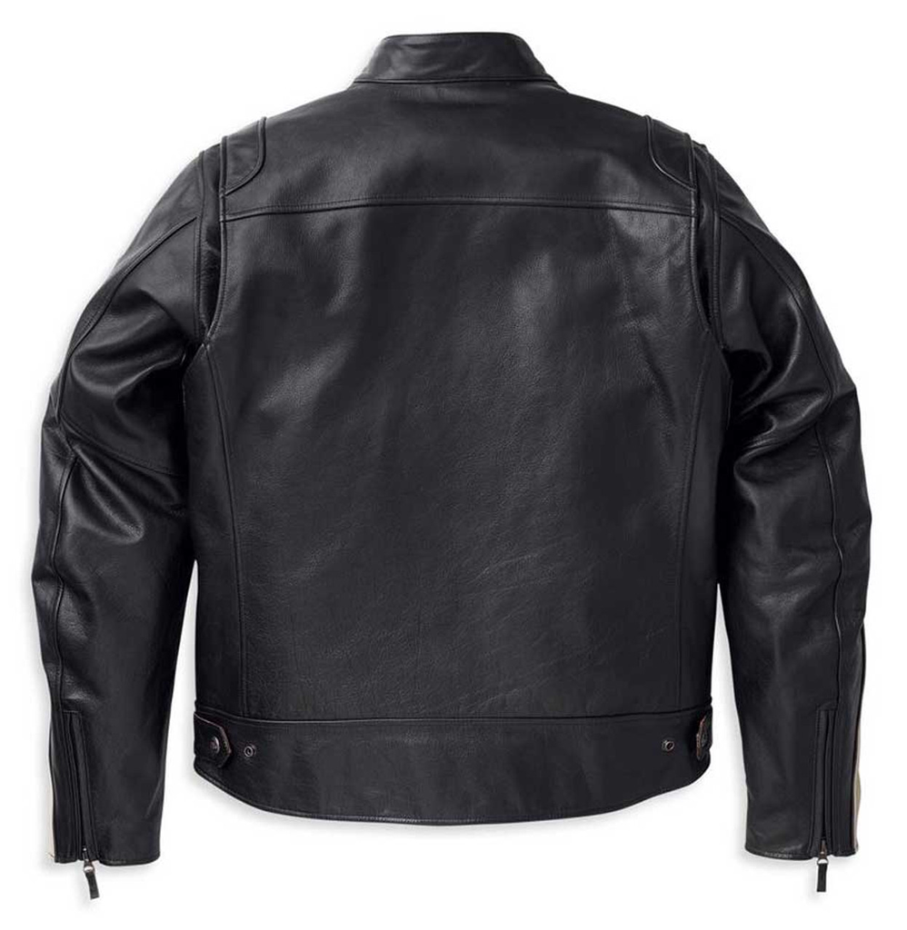 JACKET-ENDURO,LEATHER,BLACK 98003-22VM