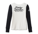 HENLEY-KNIT,OFF WHITE COLORBLO 96679-23VW