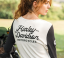 HENLEY-KNIT,OFF WHITE COLORBLO 96679-23VW