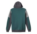HOODIE-KNIT,GREEN COLORBLOCK 96513-23VM