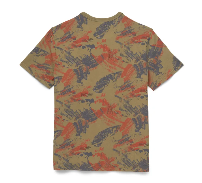 TEE-KNIT,GREEN CAMO 96310-22VM