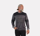 TEE-KNIT,DARK GREY COLORBLOCK 96544-23VM