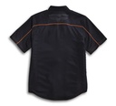 SHIRT-S/S,TRIPLE VENT,SKULL,BL 99034-15VM