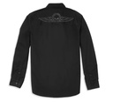 SHIRT-WOVEN,BLACK 96039-22VM