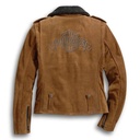 JACKET-BIKER,SUEDE,BROWN 97009-20VW