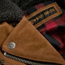 JACKET-BIKER,SUEDE,BROWN 97009-20VW