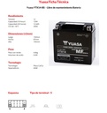 BATERIA YUASA YTX14-BS 
