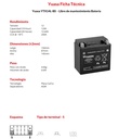 BATERIA YUASA YTX14L-BS