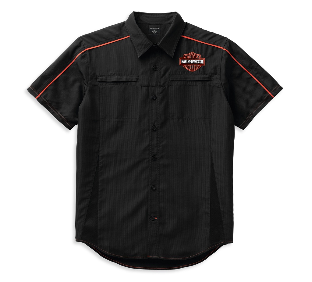 SHIRT-WOVEN,BLACK 99089-22VM
