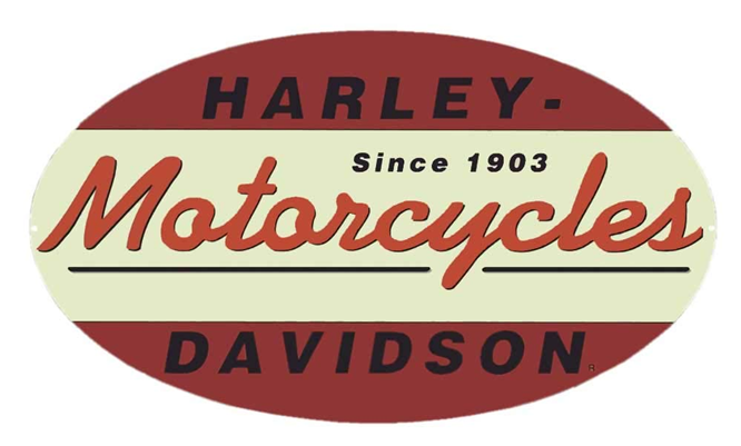 [2010211] H-D 1903 OVAL SIGN