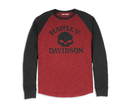 TEE-KNIT,RED COLORBLOCK 96196-22VM