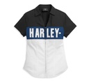 SHIRT-WOVEN,COLORBLOCK 96385-21VW