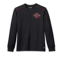 TEE-KNIT,BLACK 96550-23VM