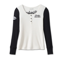 HENLEY-KNIT,OFF WHITE COLORBLO 96679-23VW