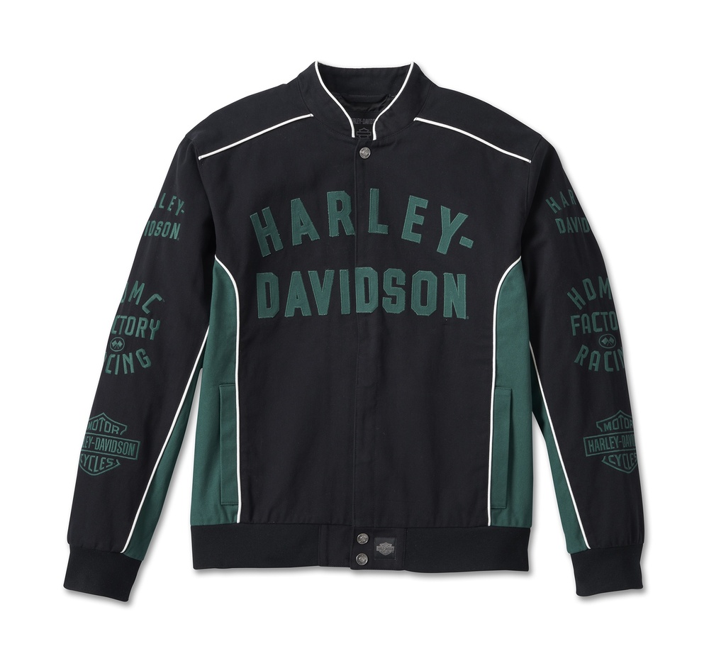 JACKET-WOVEN,NASCAR,BLACK COLO 97438-23VM