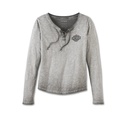 HENLEY-KNIT,BLACK 97484-23VW