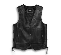 VEST-GMIC,TRADITION II,LTHR,BL 