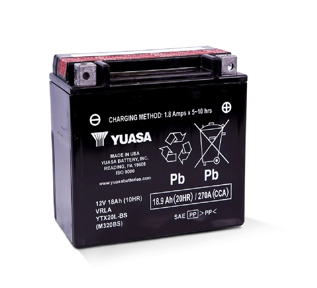 [YTX20L-BS] BATERIA YUASA YTX20L-BS 