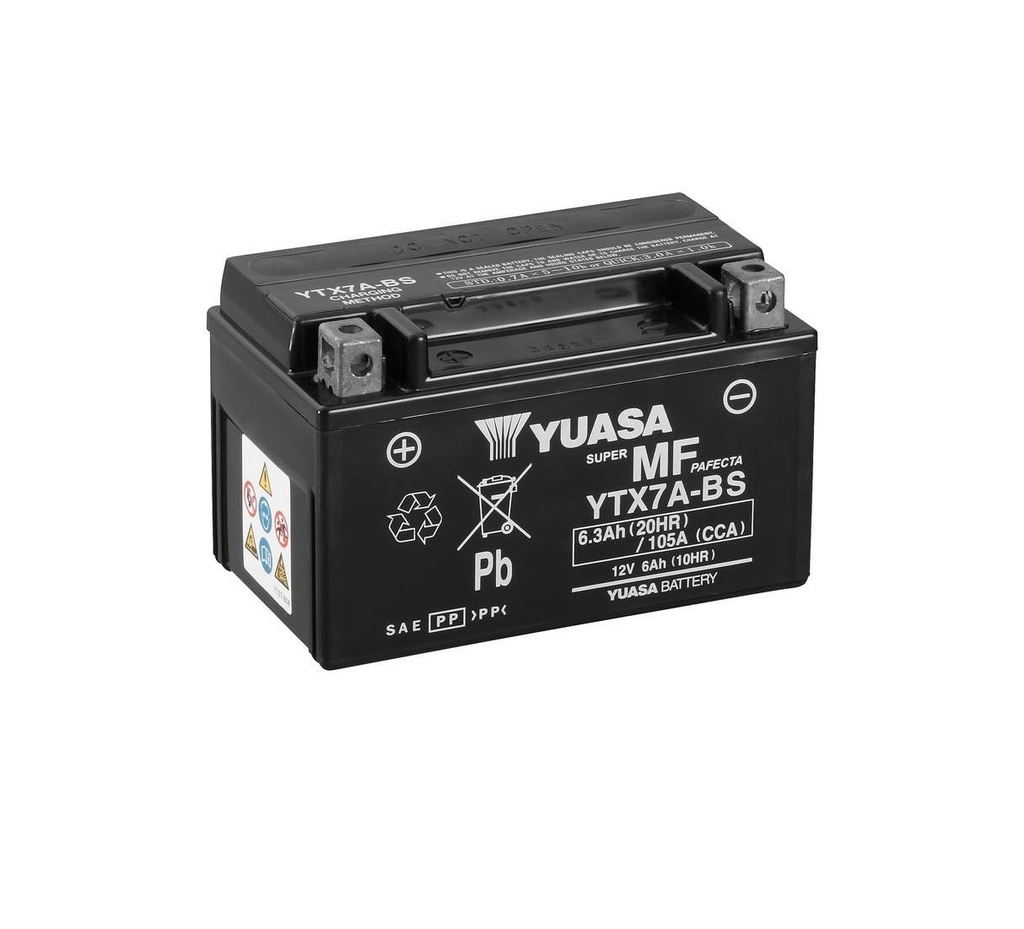 [YTX7A-BS] BATERIA YUASA YTX7A-BS
