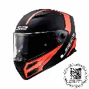 CASCO LS2 FF324 EVO RAPID NGRO/NAR MAT 