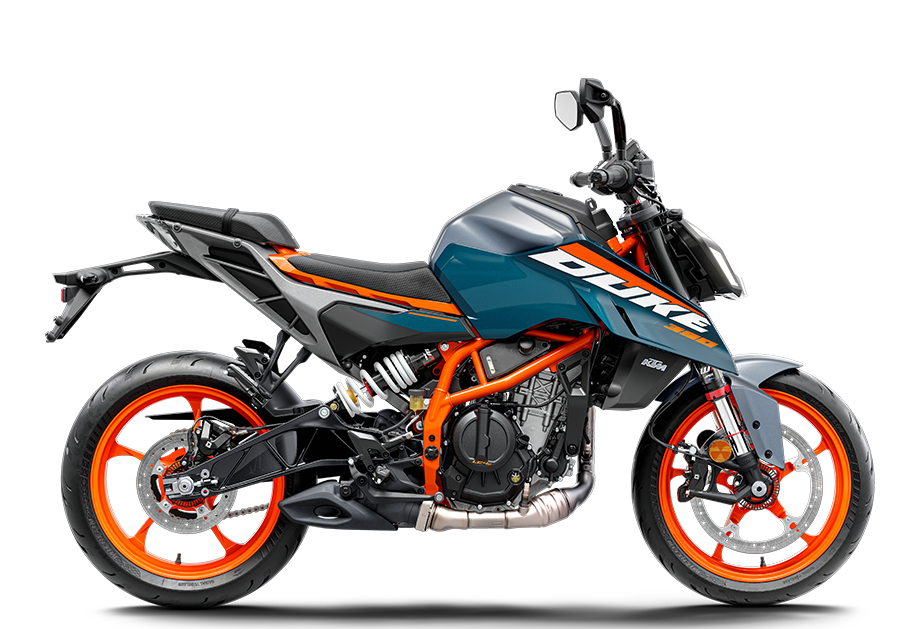 MOTOCICLETA KTM 390 DUKE 2025 AZUL/NARANJO