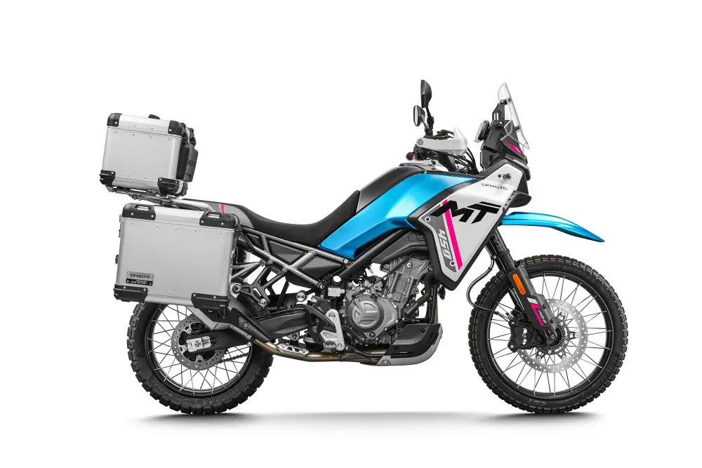 MOTOCICLETA 450MT RALLY TOURING ZEPHYR BLUE CFMOTO