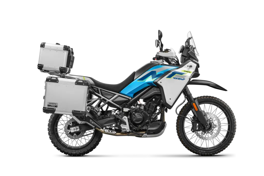 MOTOCICLETA 450MT RALLY TOURING ZEPHYR BLUE CFMOTO