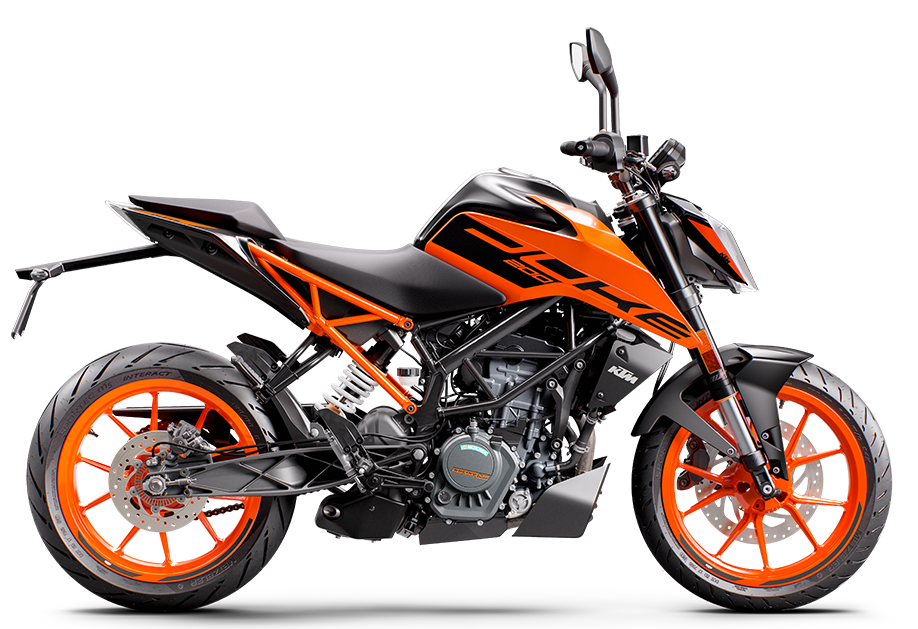 MOTOCICLETA KTM 200 DUKE ABS 2025 NARANJA