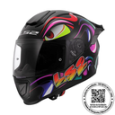 CASCO LS2 FF802 FLASH II MUTANT NEGRO MATTE
