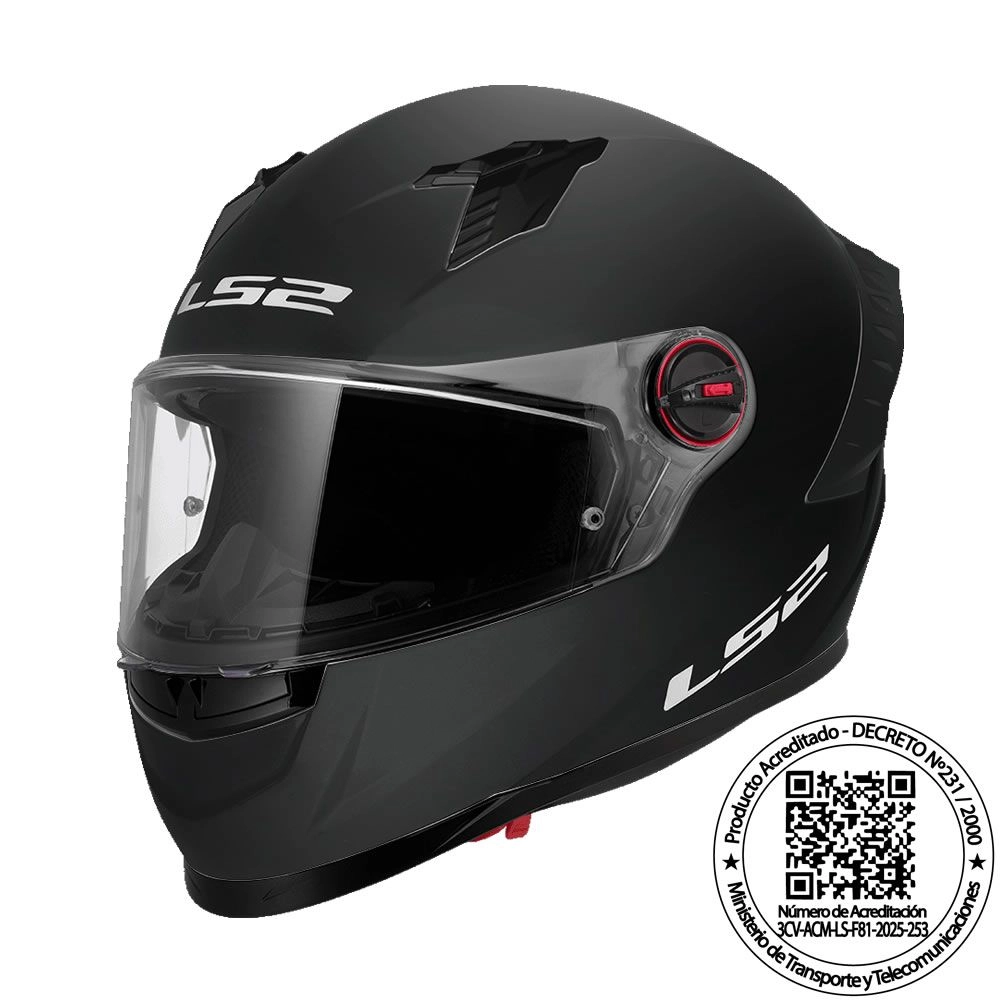 [17869] CASCO LS2 FF816 COSMOS NEGRO MATTE (S)