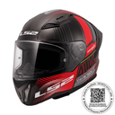 CASCO LS2 FF810 VIGO SHIFT JEANS TITANIO ROJO