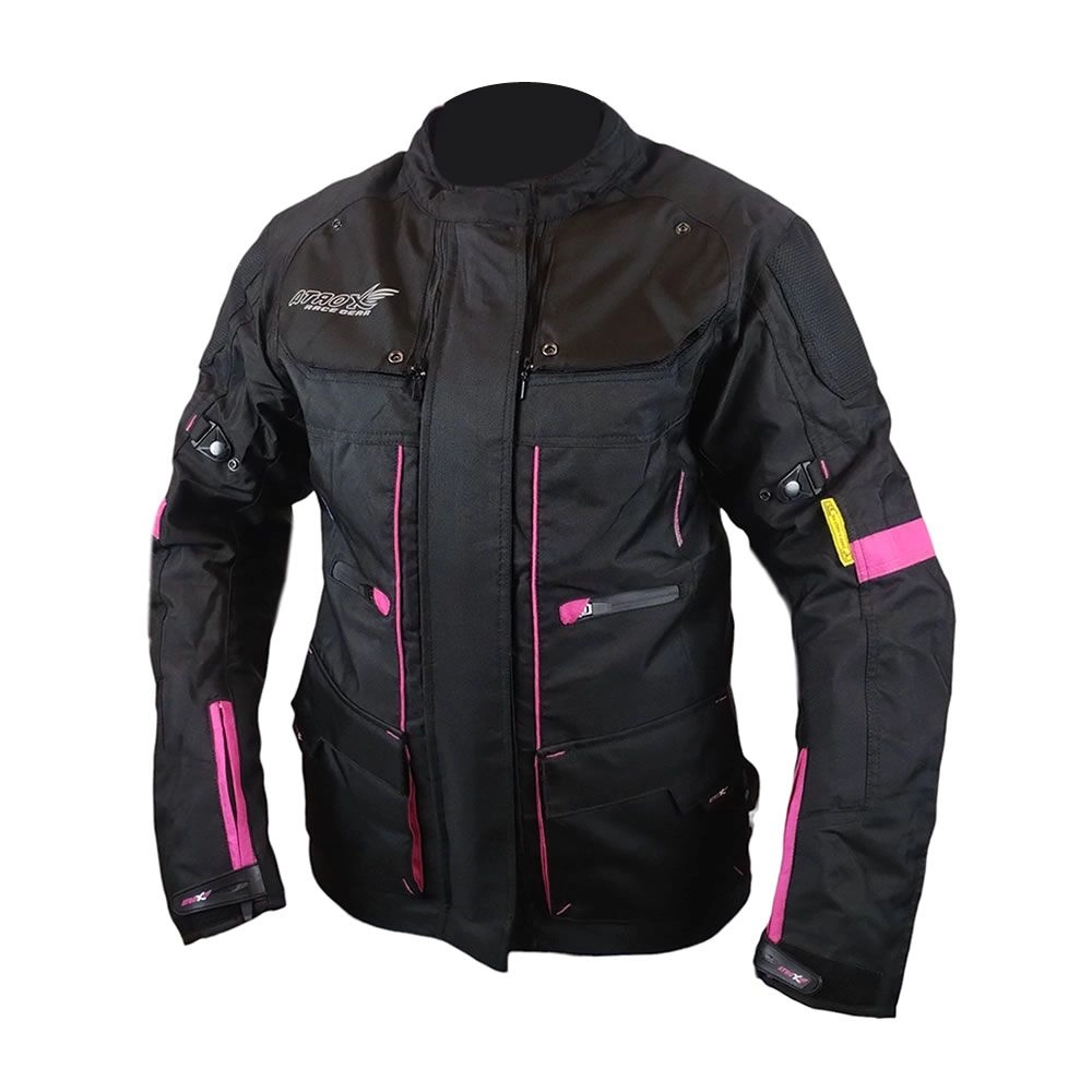 [18142] CHAQUETA ATROX CHRONO-2 (AT-2402) MUJER NEGRO ROSA (S)