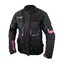 CHAQUETA ATROX CHRONO-2 (AT-2402) MUJER NEGRO ROSA