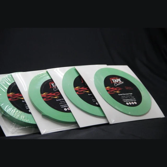 JTAPE Green Fine Line Tape - 1.5MM 1/16 X 55 M