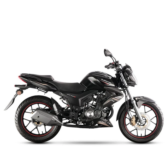 MOTOCICLETA NX 150 QJ MOTOR NEGRA