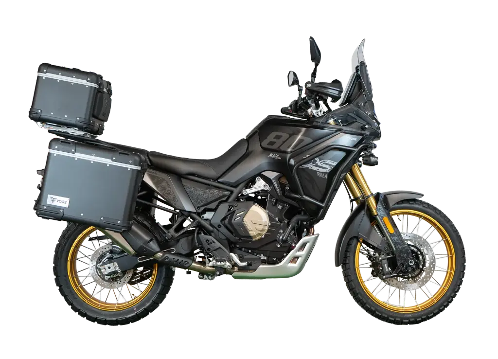 VOGE DS800X RALLY NEGRA CON MALETAS