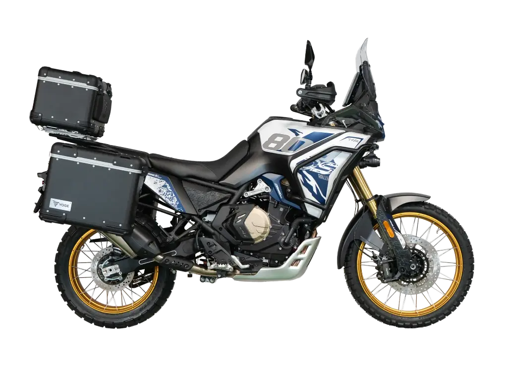 [DS800XBLANCAMALETAS] VOGE DS800X RALLY BLANCA CON MALETAS