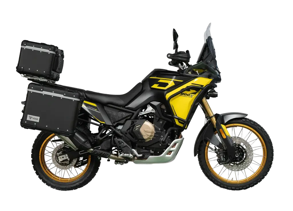 [DS800XAMARILLAMALETAS] VOGE DS800X RALLY AMARILLA CON MALETAS