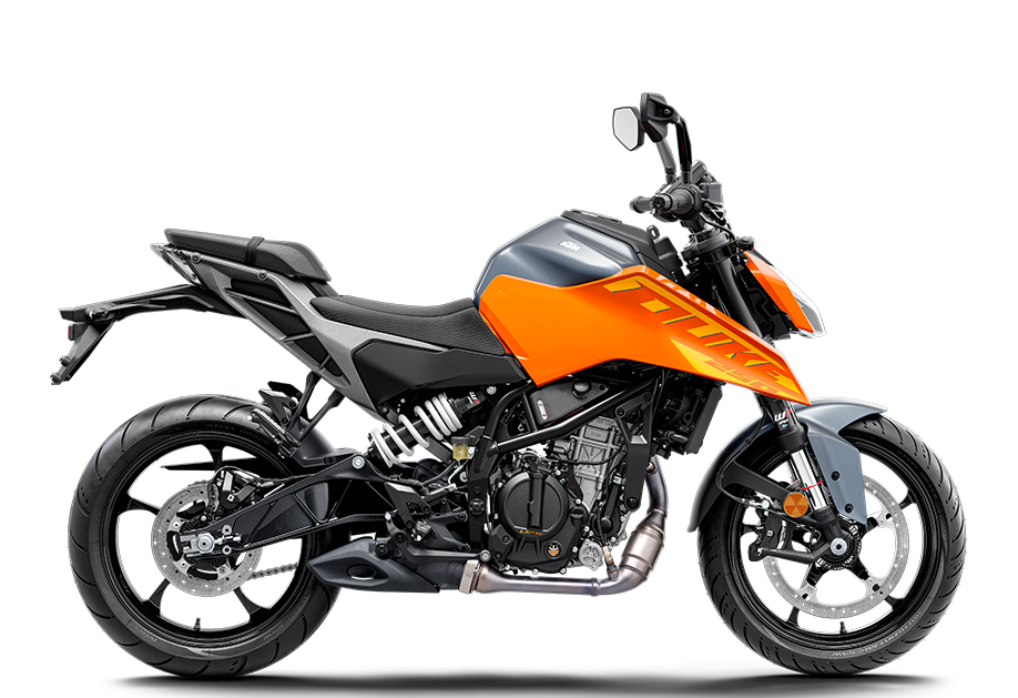 MOTOCICLETA KTM 250 DUKE 2025 NEGRA/NARANJO