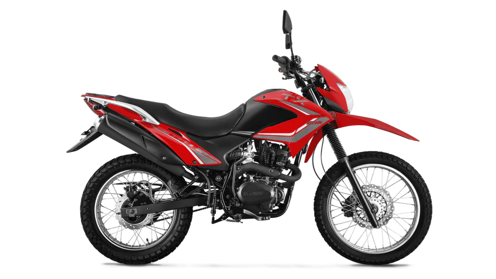 MOTOCICLETA TX150 KEEWAY ROJA