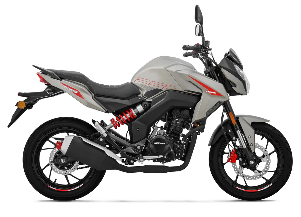 MOTOCICLETA RK250S KEEWAY GRIS