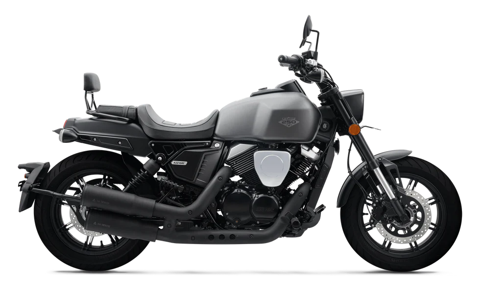 MOTOCICLETA K-LIGHT 250 V KEEWAY NEGRA