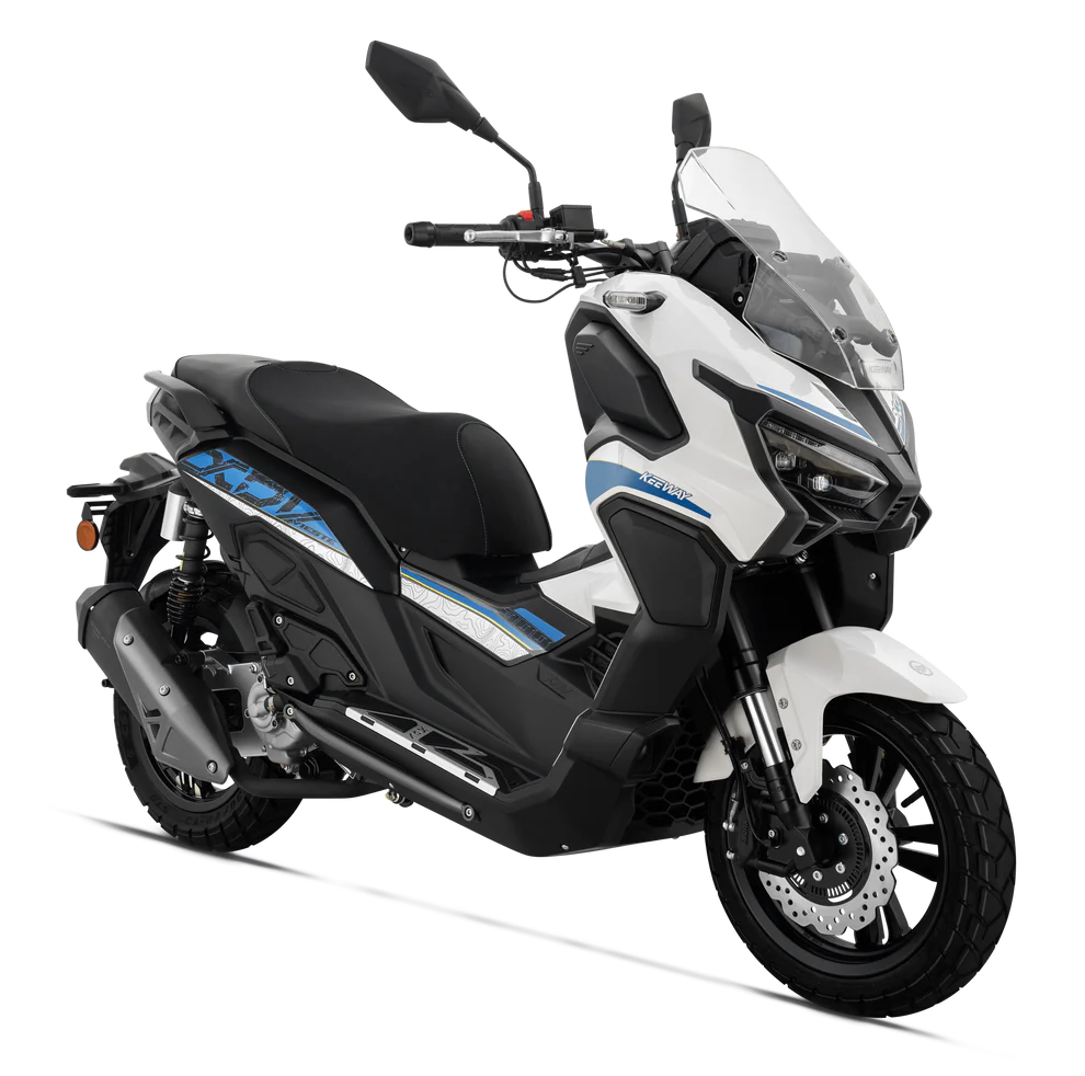 MOTOCICLETA KEEWAY VIESTE 300 XDV BLANCO