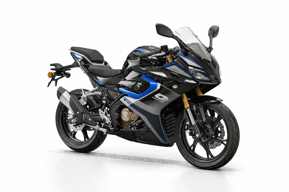 MOTOCICLETA SRK 125 R QJ MOTOR AZUL (NEGRO)
