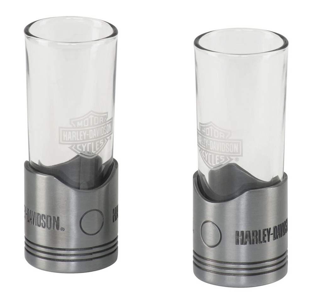 H-D Piston Shot Glass Set