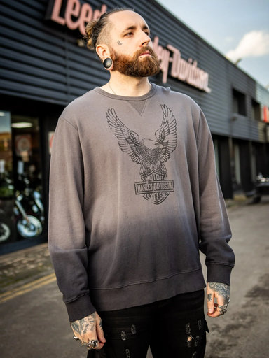 SWEATSHIRT-KNIT,GREY 96024-23VM