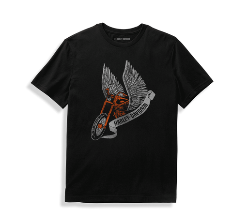 TEE-KNIT,BLACK 96335-22VM