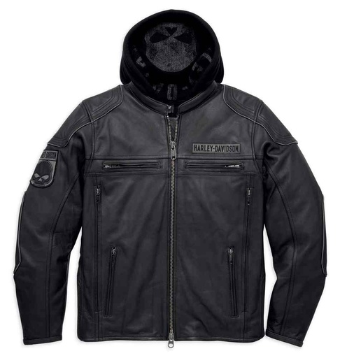 JKT-LTHR,AURORAL,3IN1,BLK 98097-16VM