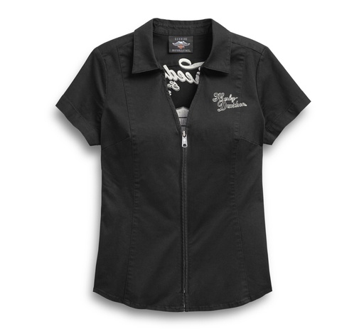 SHIRT-WOVEN,BLACK 99037-20VW